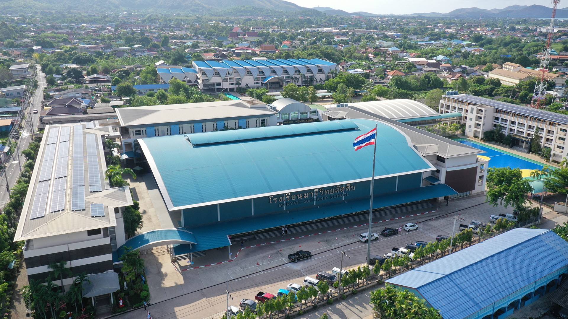 อาคารสถานที่ โรงเรียนมารีวิทย์สัตหีบ